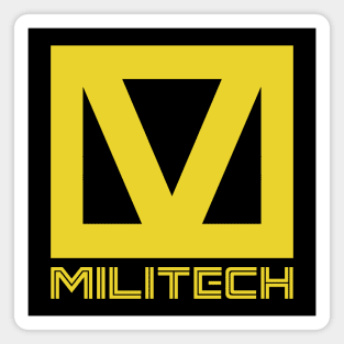 Cyberpunk Militech Logo Magnet